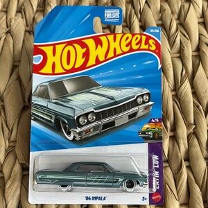64 Impala 1964 Chevrolet Chevy Hot Wheels Car Hotwheels Mattel 2026 🆕